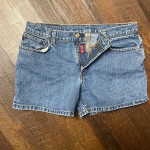 Polo Ralph Lauren Vintage Blue Denim Jean Saturday Short